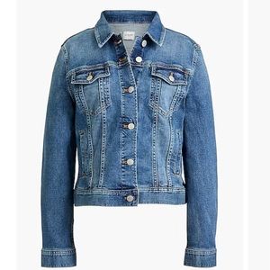 J. Crew Factory Classic Jean Jacket, size Small, blue denim wash